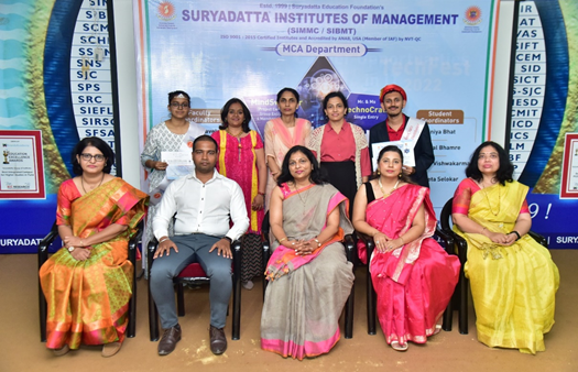 Group photograph Winners of Inside Mr.&Ms.Technocrats 2022