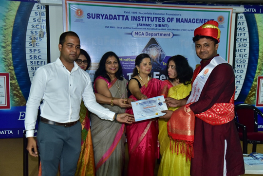 Outside(Male) winner of Mr & Ms.TechnoCrats 2022 Event