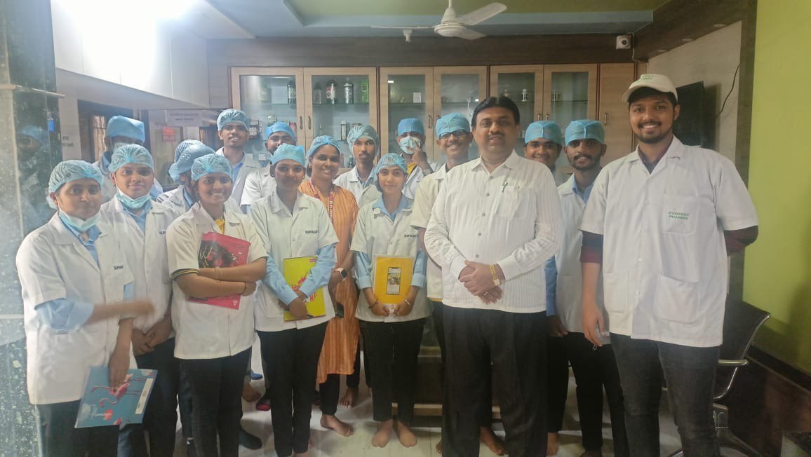 Educational Visit to Everest Ayurvedic Pharma: Insights into GMP-Compliant Ayurvedic Manufacturing