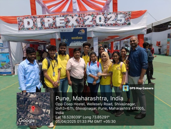 Suryadatta Students Visit DIPEX at COEP to Explore Innovation in Engineering