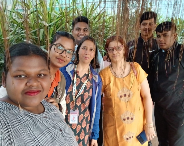 Hotel Management Students Explore Sustainable Landscaping at Enchanted Garden