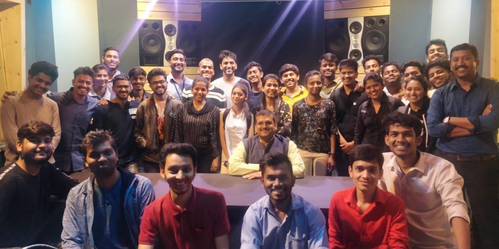 Visit of Suryadatta BSc.Animation students to Instil Media